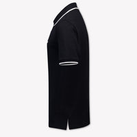 Boss Kids Boys Polo In Black