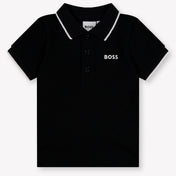 Boss Bambino Ragazzi Polo In Nero