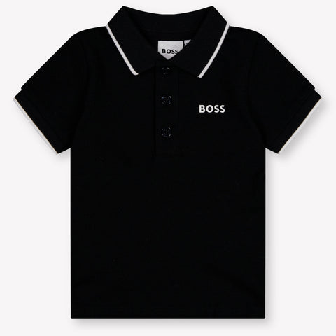 Boss Bébé Garçons Polo En Noir