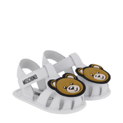 Moschino baby unisex sandaler hvite