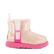 Ugg dětské dívky boty světle růžové