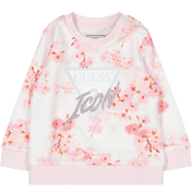 Guess Baby Girls Pullover hellrosa