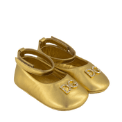 Dolce & Gabbana Baby Girls Sapatos de ouro