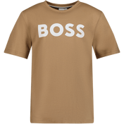 Camiseta Boss Children's Boys Beige