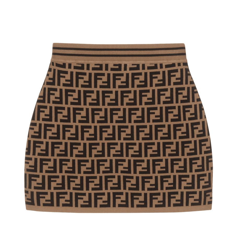 Fendi Kinder Meisjes Rok Bruin