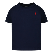 Ralph Lauren Baby Boys T-shirt Marinha