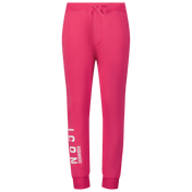 Pantalones de niñas de DSquared2 para niños Fucsia