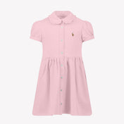 Ralph Lauren Bebé Chicas Vestido Rosa claro