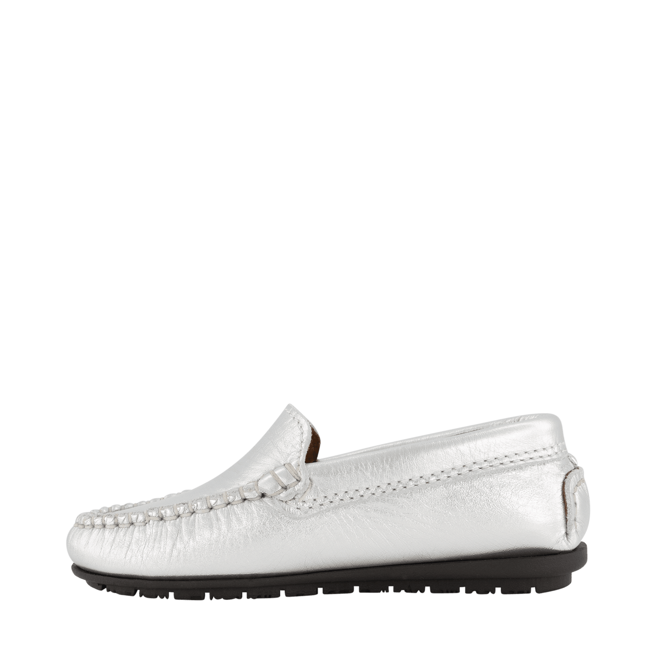 Atlanta Mocassin Kinder Meisjes Schoenen Zilver