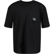 Calvin Klein Kids Boys t-skjorte svart