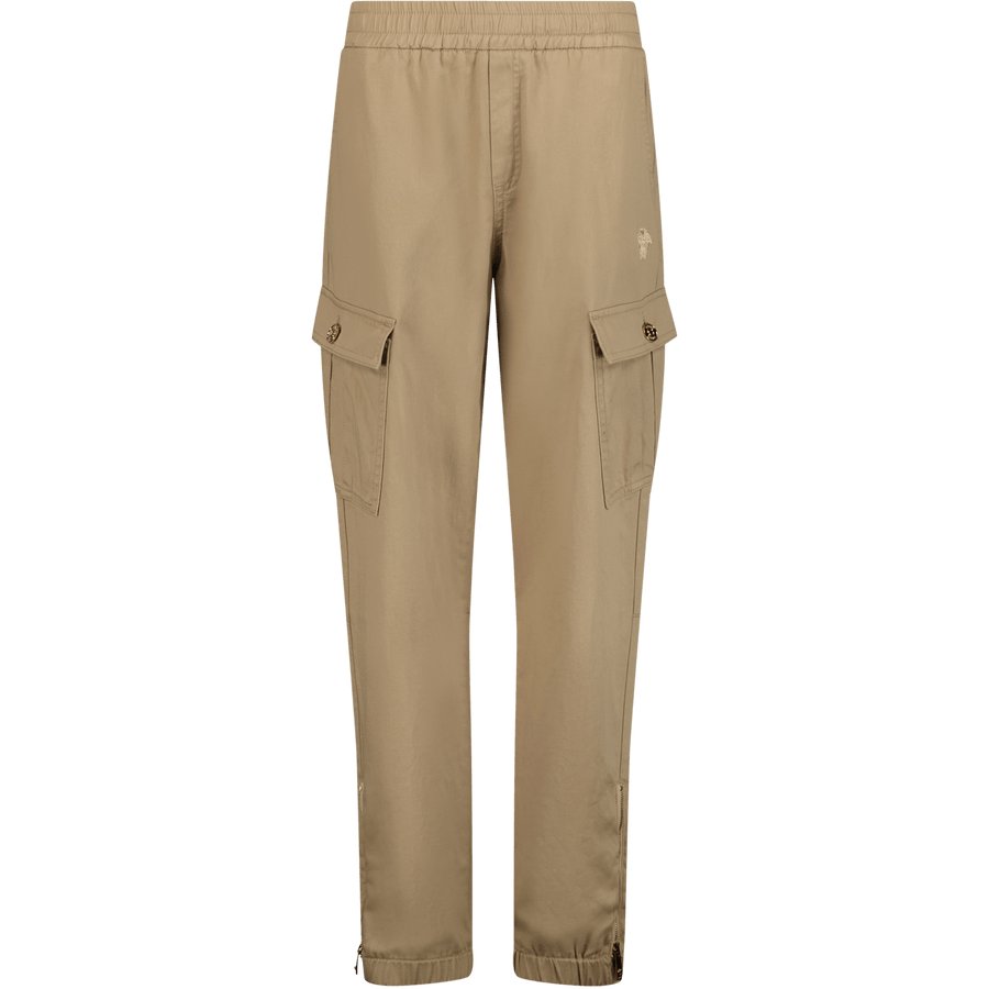Versace Kinder Jongens Broek Beige 4Y