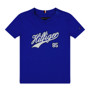 T-shirt tommy hilfiger baby boys blu cobalto