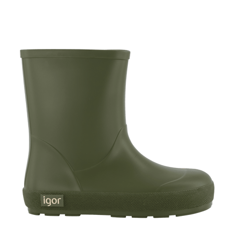 Igor Yogi Kinder Unisex Regenstiefel Khaki