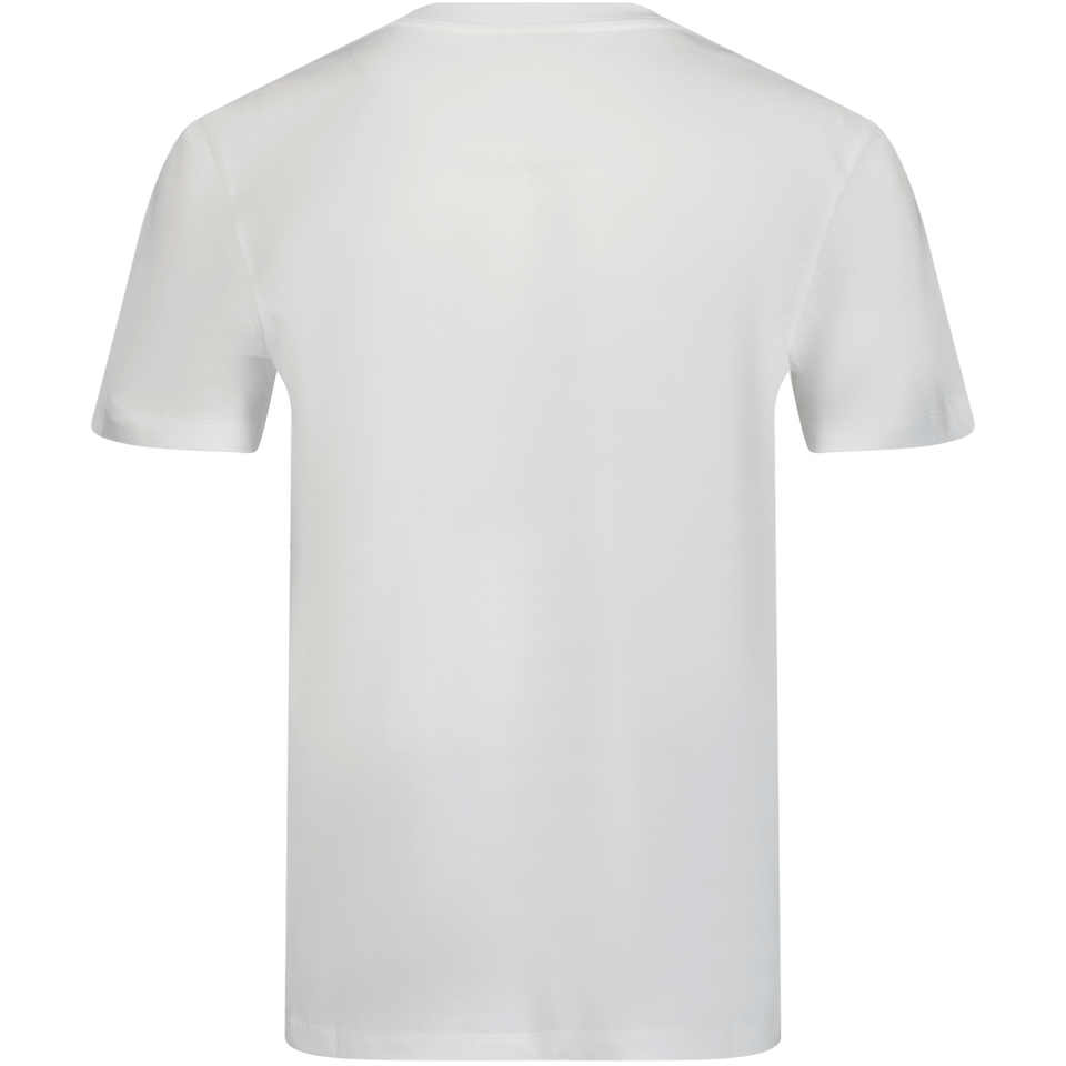 Balmain Kinder Unisex T-Shirt Wit