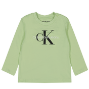 Calvin Klein Baby Unisex tričko máta