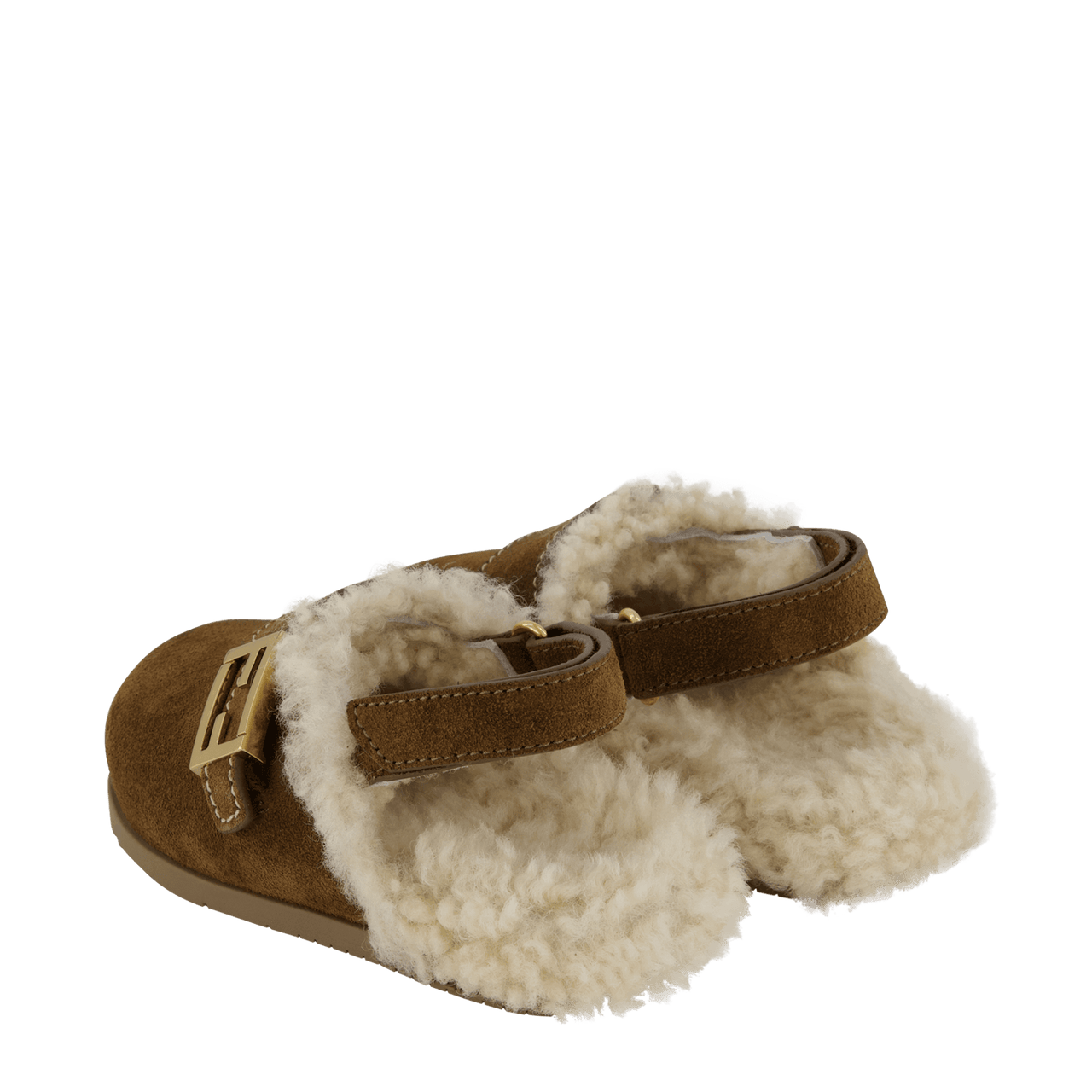 Fendi Kinder Meisjes Sandalen Bruin