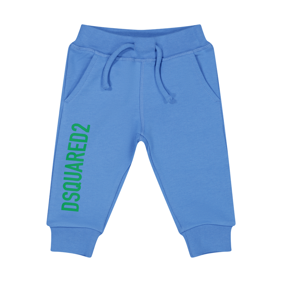 Dsquared2 Baby Unisex Broek Blauw