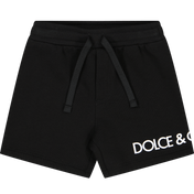 Dolce & Gabbana Baby Boys Shorts Negro