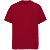 Ralph Lauren Camiseta de niños para niños Red