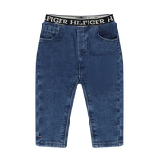 Tommy Hilfiger bebê unissex jeans azul