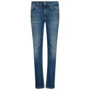Calvin Klein Enfant Garçons jeans Bleu