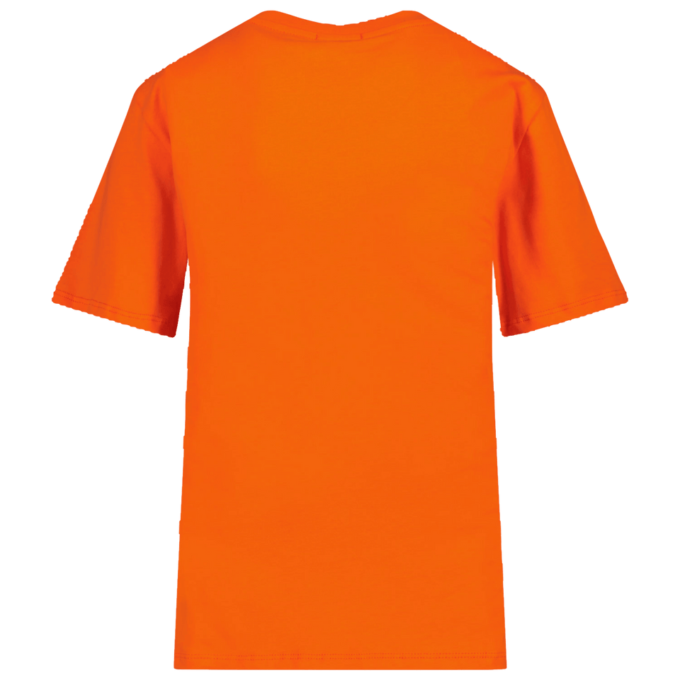 Pinko Kinder Meisjes T-Shirt Oranje