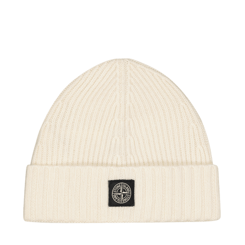 Stone Island Kids Boys Hat Offwhite