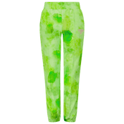 Pantaloni per bambini di Pinko per bambini in verde fluoro