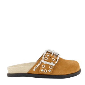 Dsquared2 Kinder Unisex Slippers Camel 24
