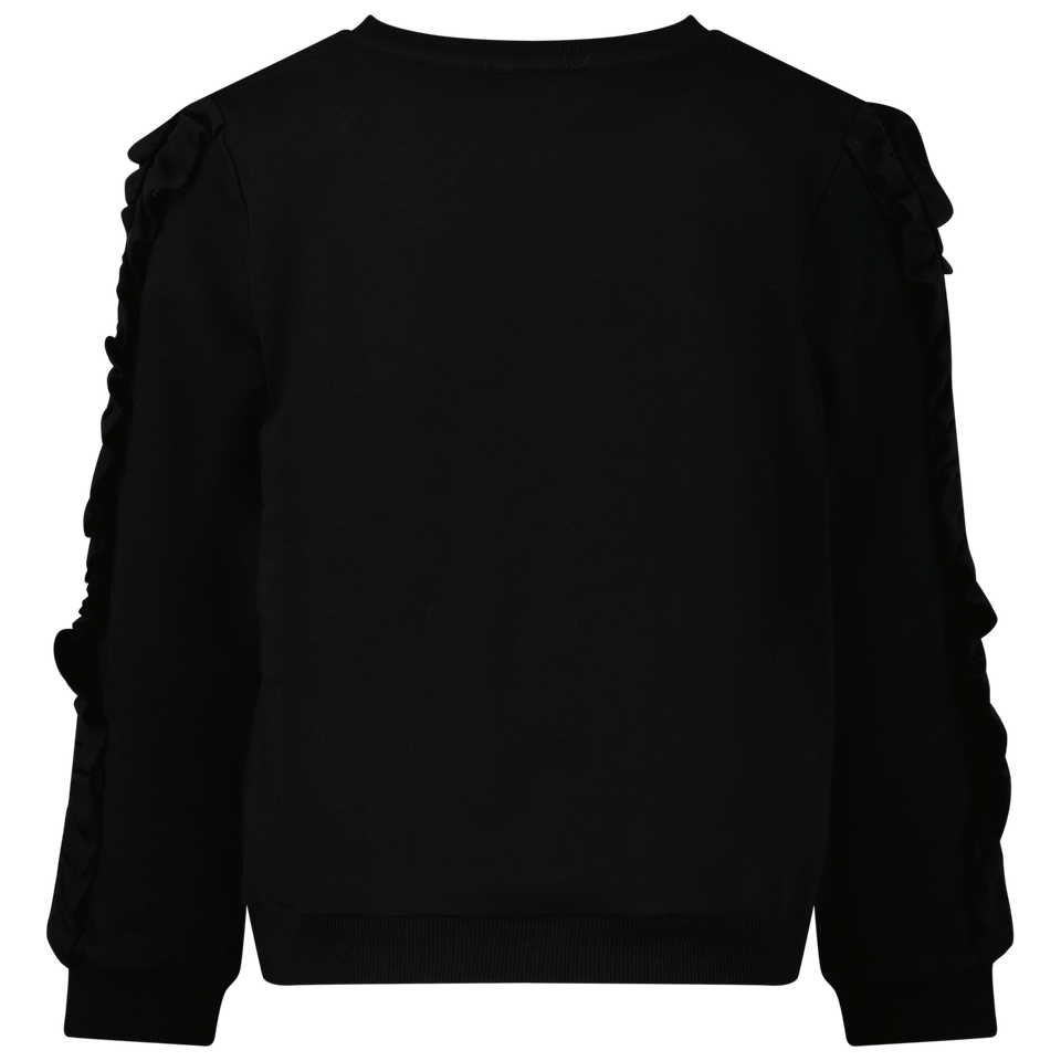 Kids Girls Sweater Black