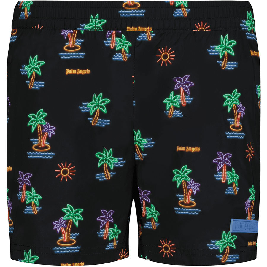 Palm Angels Kinder Jongens Zwemkleding Zwart 4Y
