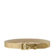 Dolce & Gabbana Children's Girls Belt Belt Gold