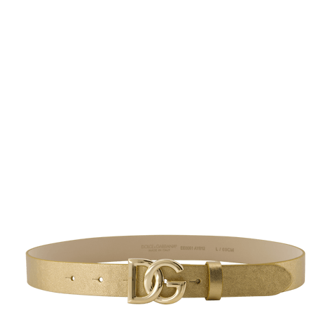 Dolce & Gabbana Kinder Meisjes Riem Goud s