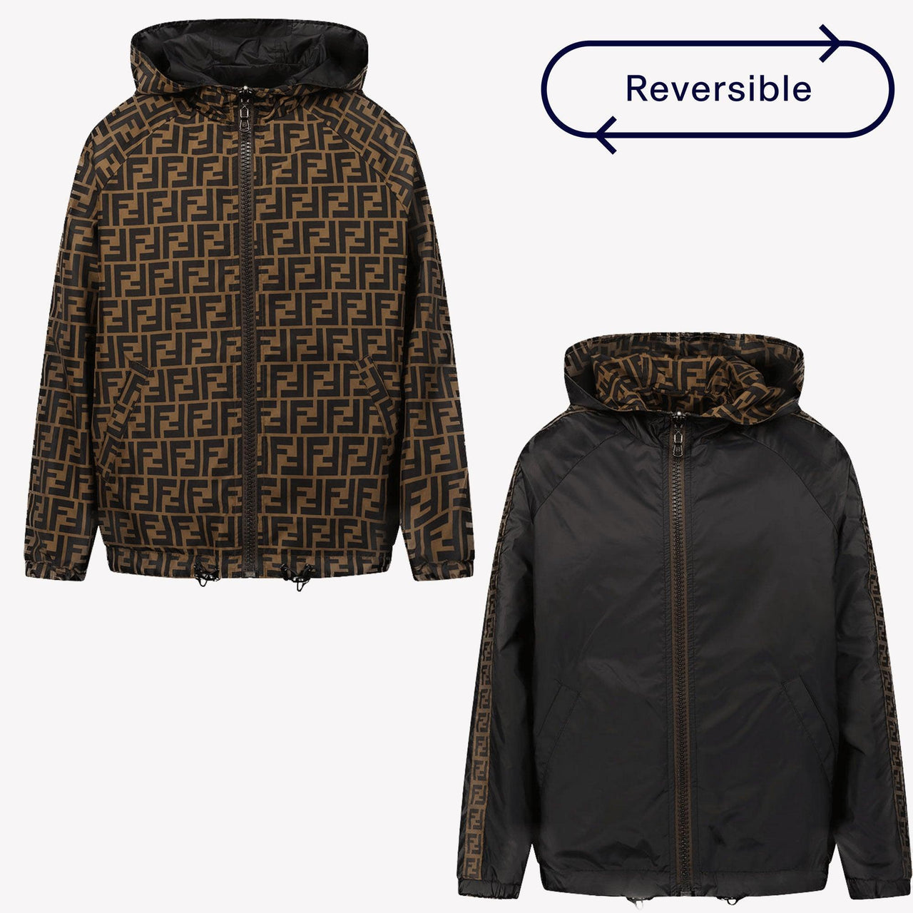 Fendi Kinder Unisex summer jacket in Black – Superstellar