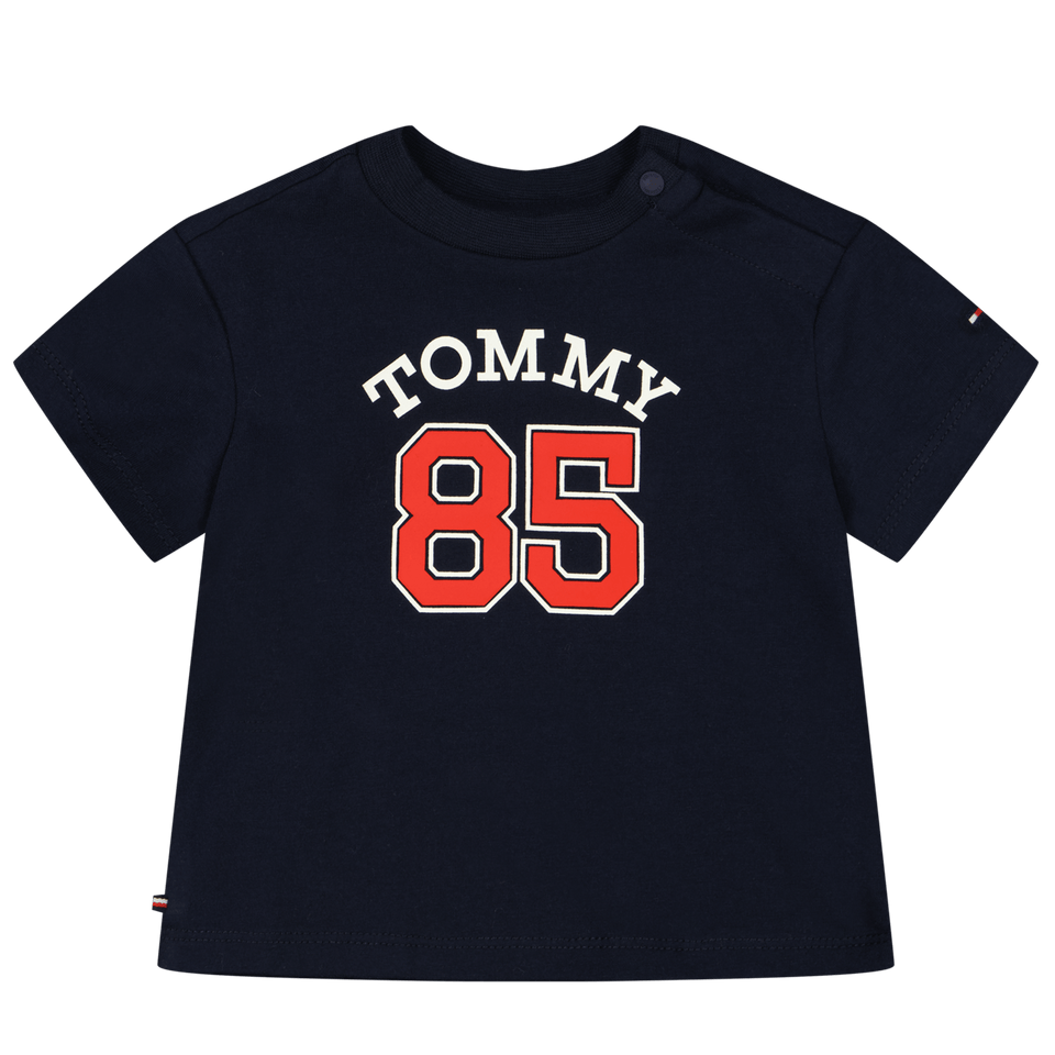 Tommy Hilfiger Baby Jongens T-Shirt Navy 62