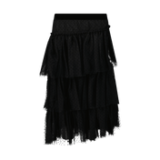 Monennalisa barnflickor kjol svart