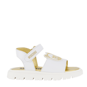 Moschino barnflickor sandaler guld
