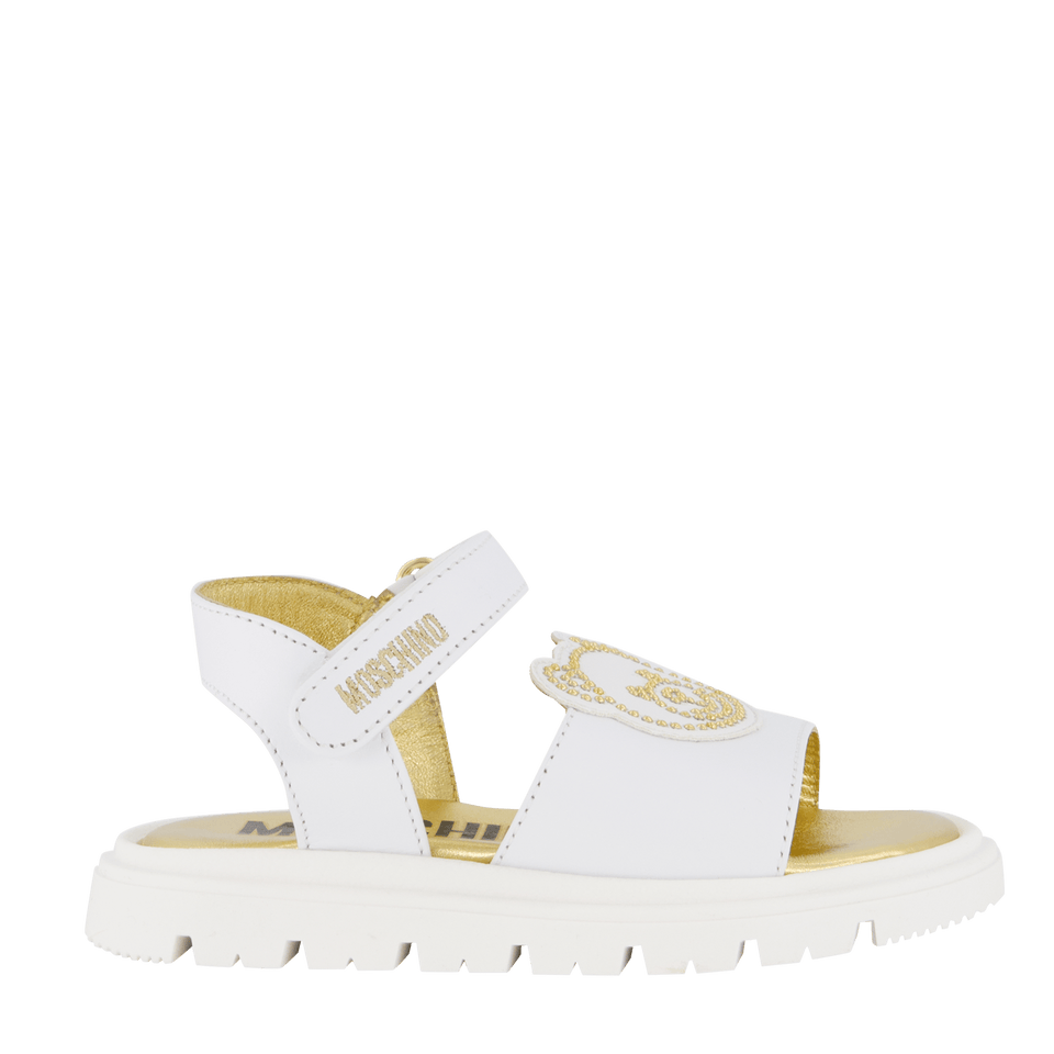 Moschino Kinder Meisjes Sandalen Goud 19