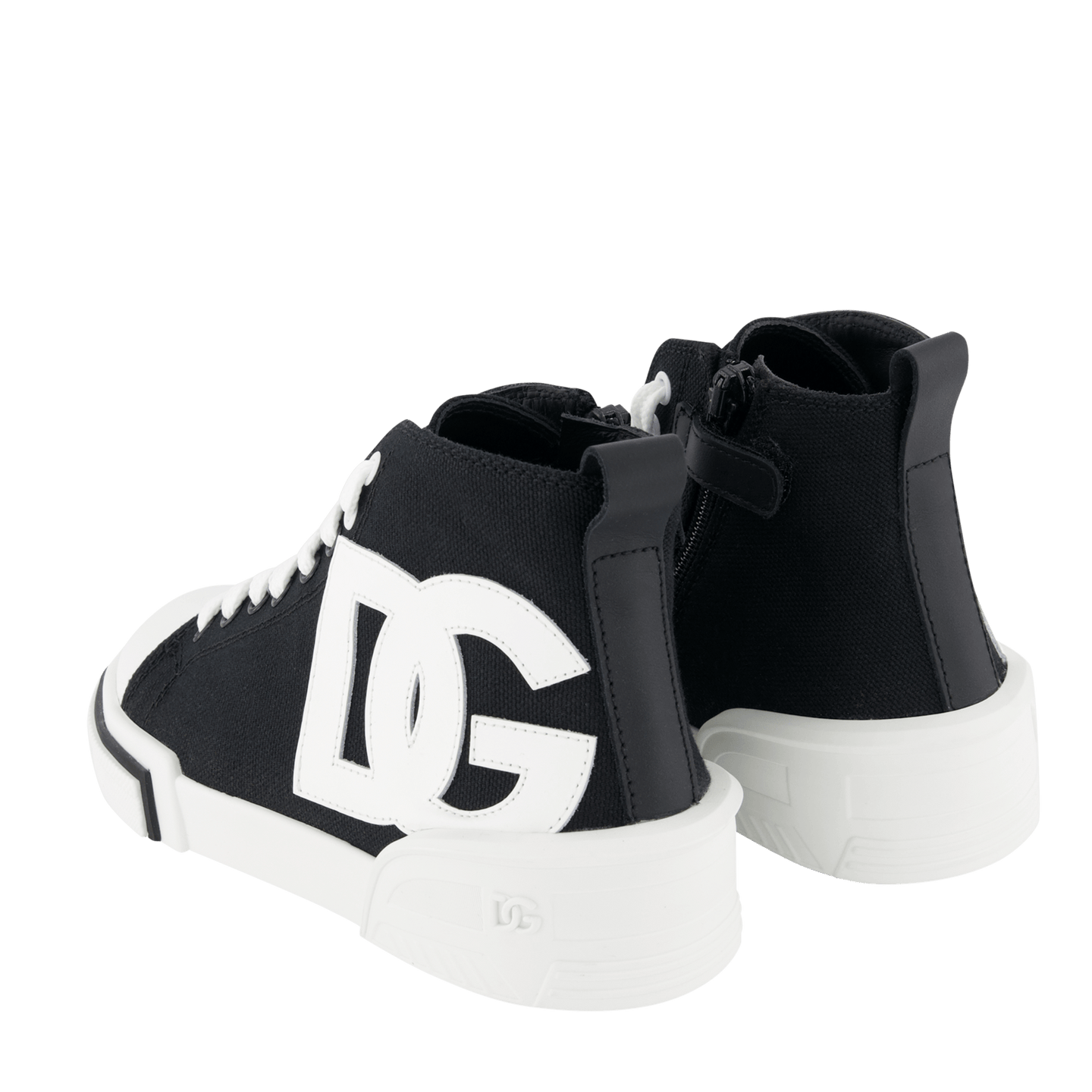 Dolce & Gabbana Kinder Unisex Sneakers Zwart 27