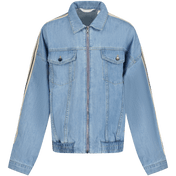 Palm Angels Children's Girls Jacket Jeans