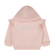 Tommy Hilfiger Baby Girls suéter rosa claro