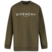Exército de suéter de garotos infantis Givenchy
