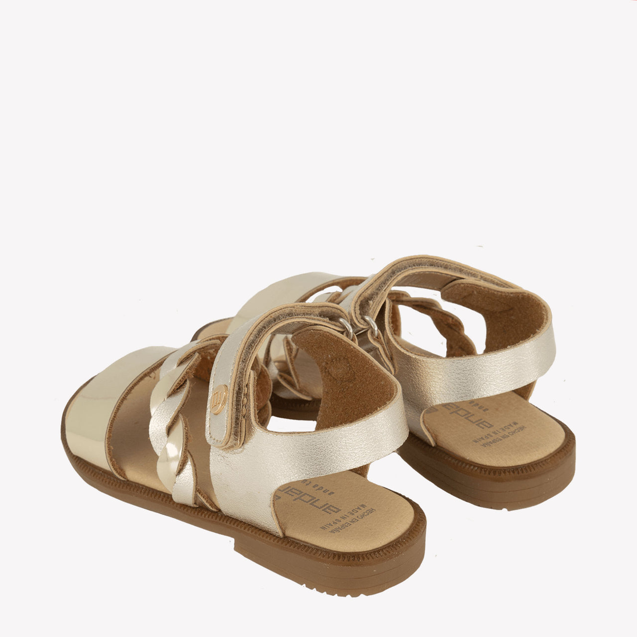 Andanines Mädchen Sandalen Gold