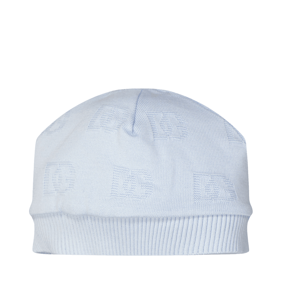 Dolce & Gabbana Baby Unisex Muts Licht Blauw s