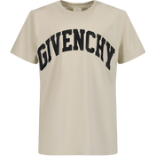 Tričko pro chlapce Givenchy Children's Boys Light Beige