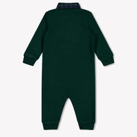 Ralph Lauren Baby Boys Romper in Dark Green