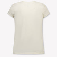 Ralph Lauren Enfants Filles T-shirt dans Beige Clair