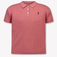 Ralph Lauren niños Chicas polo en Rosa