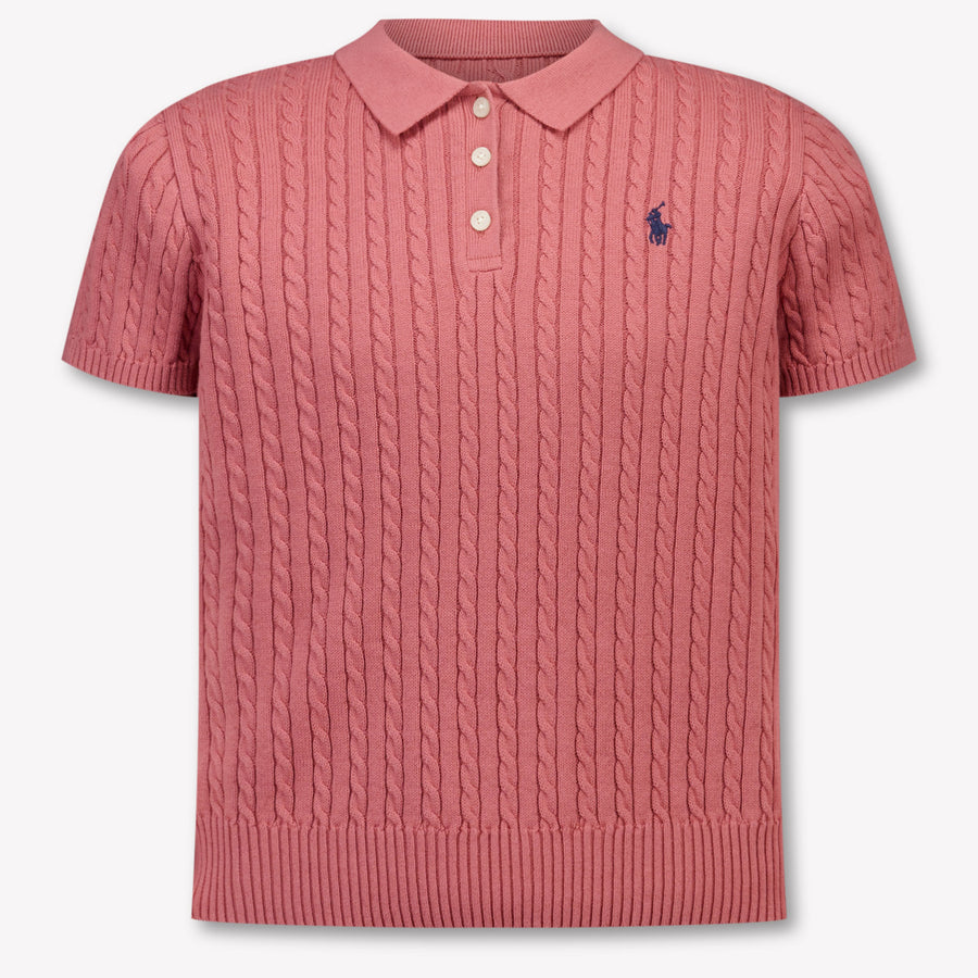 Ralph Lauren niños Chicas polo en Rosa
