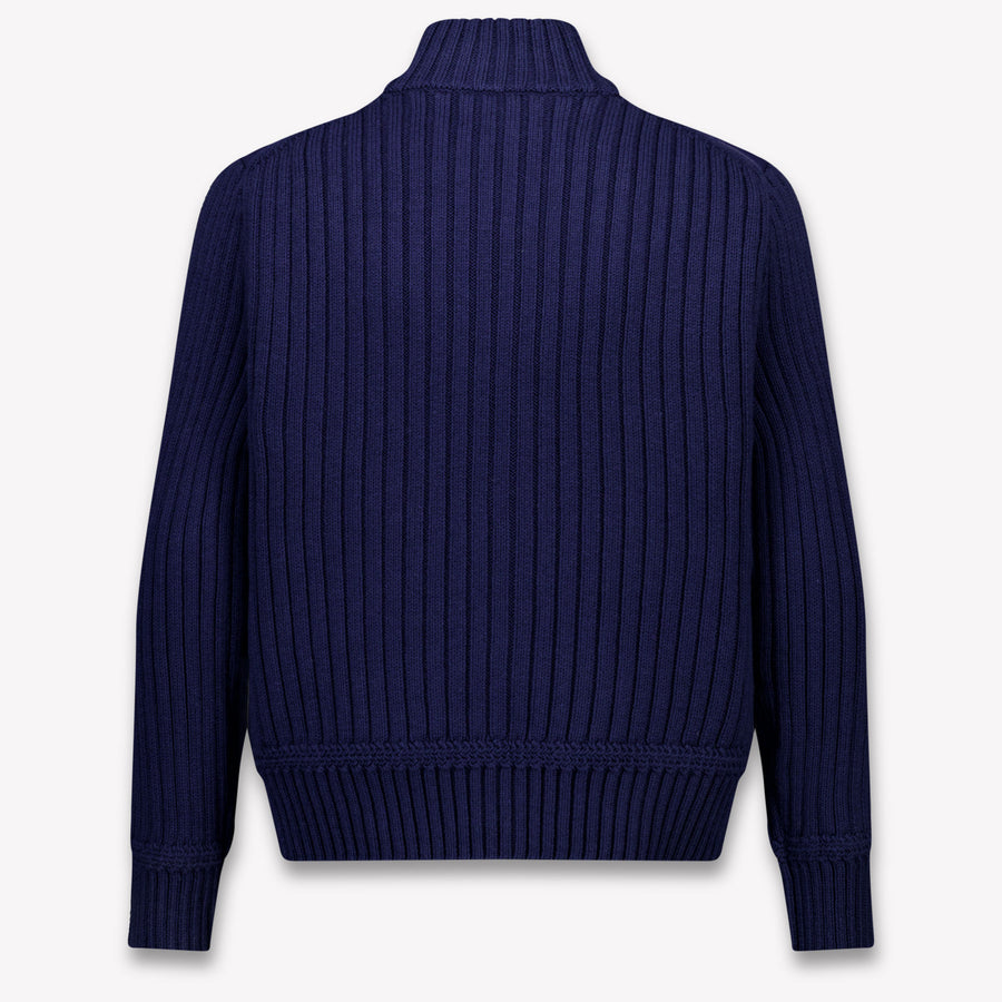 Ralph Lauren Kinder Jungen Strickjacke In Marineblau